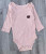 Боді Partner "Рубчик" персиковий, дівчинка 3-6-9-12 місяців, фото
