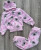 Костюм "Коала" рожевий, дівчинка 6-9-12 місяців, фото