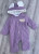 Человечек Murat «Медвежонок» фиолетовый, девочка 3-6-9-12 месяцев, фото