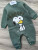 Чоловічок Baby MII «Snoopy» хакі, хлопчик 3-6-9 місяців, фото