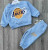 Костюм BabyWood «Lakers» голубой, мальчик 6-9-12-18 месяцев, фото