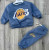 Костюм BabyWood «Lakers» синій, хлопчик 6-9-12-18 місяців, фото