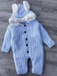 Чоловічок Enfal Baby «Вушка» блакитний, хлопчик 6-9-12-18 місяців