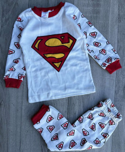 Піжама Supermini "Superman" червоний, хлопчик 1-2-3 роки
