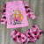 Пижама «Barbie» розовый, девочка 2-3-4-5-6 лет, фото