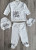 Комплект Findik «Коронка» серый, мальчик 3 месяца, фото