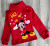 Водолазка «Mickey Ho Ho Ho» червоний, хлопчик 1-2-3-4-5 років, фото