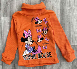Водолазка «Minnie Mouse» помаранчевий, дівчинка 1-2-3-4-5 років