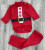 Комплект «Санта» червоний, хлопчик 6-9-12-24 місяців, фото