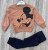 Костюм Partner «Mickey Mouse» коричневий, хлопчик 9-12-18-24 місяців, фото