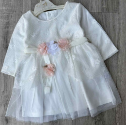 Сукня Becol «Квіточки» білий, 9-12-18-24 місяців