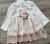 Сукня Kimoki «Квіточка» персиковий, 9-12-18-24 місяців, фото