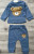 Костюм MiniKim «Ведмедик» синій, хлопчик 6-12-18-24 місяців, фото
