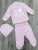 Комплект Minilove «I❤️Mom» рожевий, дівчинка 0-3-6 місяців, фото