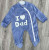 Чоловічок Minilove «I❤️Dad» синій, хлопчик 0-3-6 місяців, фото