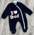 Человечек Minilove «I❤️Dad» темно-синий, мальчик 0-3-6 месяцев, фото