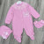 Человечек Minilove «Бабочка» розовый, девочка 0-3-6 месяцев, фото