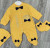 Человечек Minilove «Prens» горчичный, мальчик 0-3-6 месяцев, фото