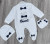 Человечек Minilove «Bear» белый, мальчик 0-3-6 месяцев, фото