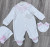 Чоловічок Minilove «Серце» біло-рожевий, дівчинка 0-3-6 місяців, фото