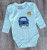 Боди Findik «Cool Boy» бирюзовый, мальчик 3-6-9-12-18 месяцев, фото