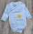 Боди Findik «Солнышко» голубой, мальчик 3-6-9-12-18 месяцев, фото