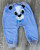 Штанці «Ведмедик» блакитний, хлопчик 6-9-12 місяців, фото