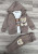 Костюм Partner «Мишка Toy» кэмел, мальчик 9-12-18-24 месяцев, фото