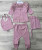 Комплект Murat "Рюші" темно-рожевий, дівчинка 0-3 місяців, фото
