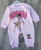 Человечек Murat «Bambi» розовый, девочка 3-6-9-12 месяцев, фото