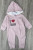 Человечек Murat «I ❤️ mam» розовый, девочка 3-6-9-12 месяцев, фото
