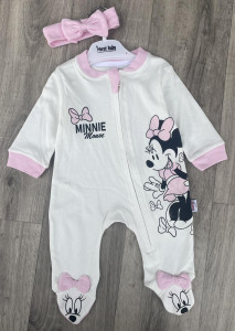 Чоловічок Murat «Minnie» рожевий, дівчинка 3-6-9-12 місяців
