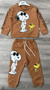 Костюм Murat «Snoopy» кэмел, мальчик 6-9-12-18 месяцев