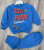 Костюм Mimiico «Tom and Jerry» синий, мальчик 9-12-18-24 месяцев, фото