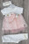 Комплект Findik «Квіти» персиковий, дівчинка 3-6-9 місяців, фото