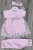 Комплект Findik «Бантик» розовый, девочка 3-6-9 месяцев, фото