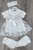 Комплект Findik «Бабочки» молочный, девочка 3-6 месяцев, фото