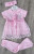 Комплект Findik «Бабочки» розовый, девочка 3-6 месяцев, фото