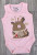 Боди Findik «Белочка» персиковый, девочка 3-6-9-12 месяцев, фото