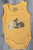 Боді Findik «Оленя» жовтий, унісекс 3-6-9-12 місяців, фото