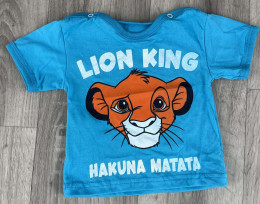Футболка «Lion King» світло-блакитний, хлопчик 6-9-12-18 місяців