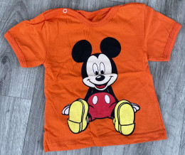 Футболка «Mickey» помаранчевий, хлопчик 6-9-12-18 місяців