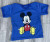 Футболка «Mickey» синий, мальчик 6-9-12-18 месяцев, фото