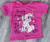 Футболка «Bunny girl» малиновий, дівчинка 6-9-12-18 місяців, фото