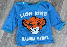 Реглан «Lion King» блакитний, хлопчик 6-9-12-18 місяців