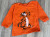 Реглан «Тигр» оранжевый, мальчик 6-9-12-18 месяцев, фото