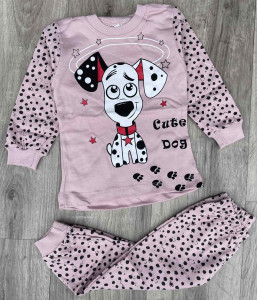 Пижама Supermini «Cute Dog» капучино, мальчик 1-2-3 года
