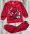 Пижама Supermini «Danger-Red» красный, мальчик 1-2-3 года, фото
