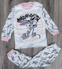 Пижама Supermini «Bugs Bunny» персиковый, девочка 4-5-6 лет