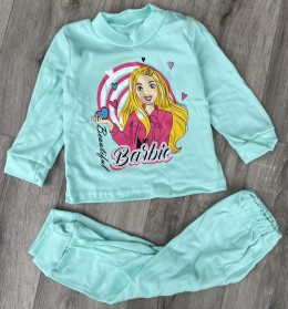 Піжама «Barbie» бірюзовий, дівчинка 1-2-3-4-5 років